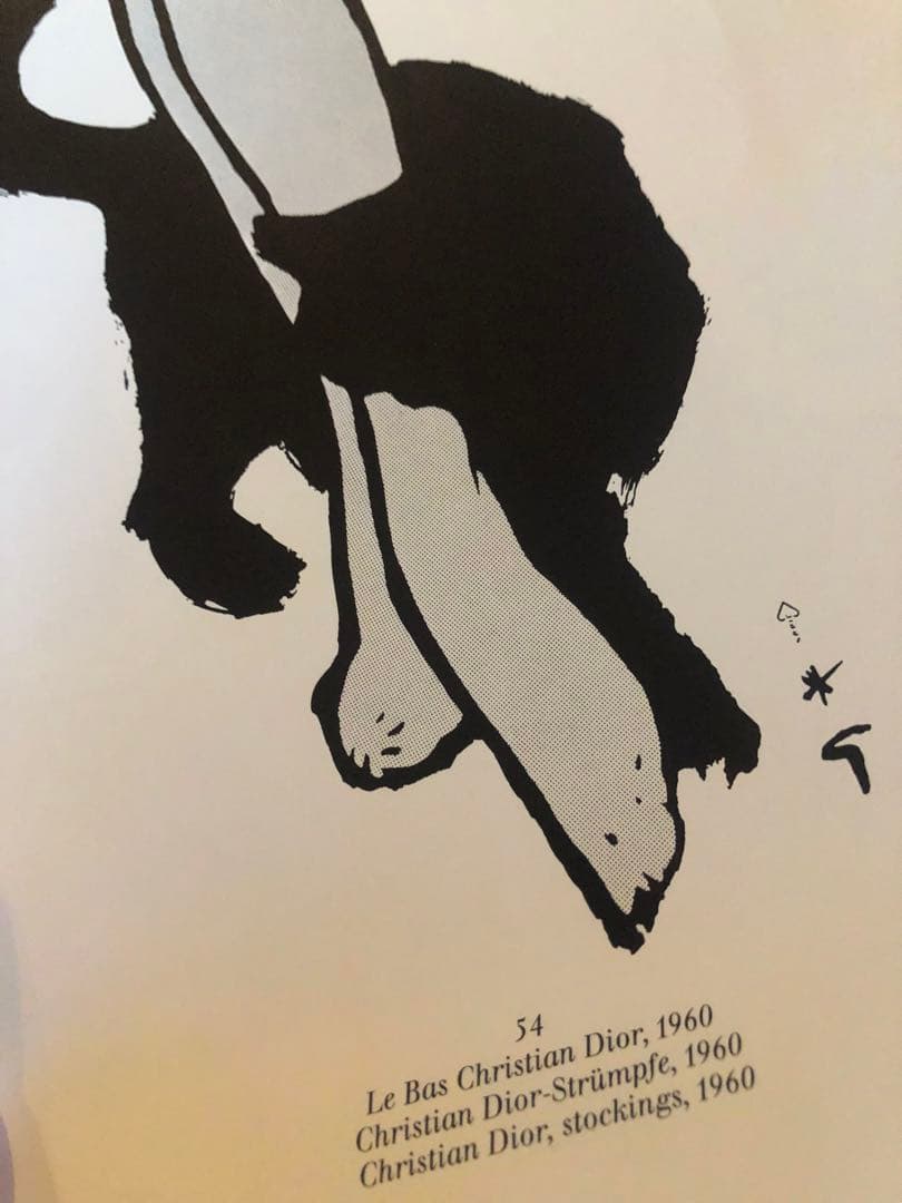 1980's ルネグリュオ ヴィンテージポスター(Christian Dior)