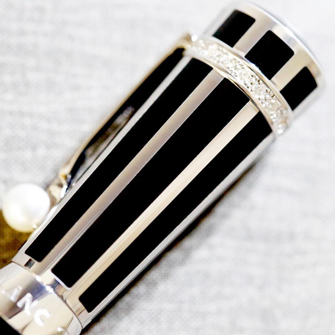 【限定品 未使用】モンブラン 万年筆 グレタ・ガルボ １９０５ ダイヤ パール