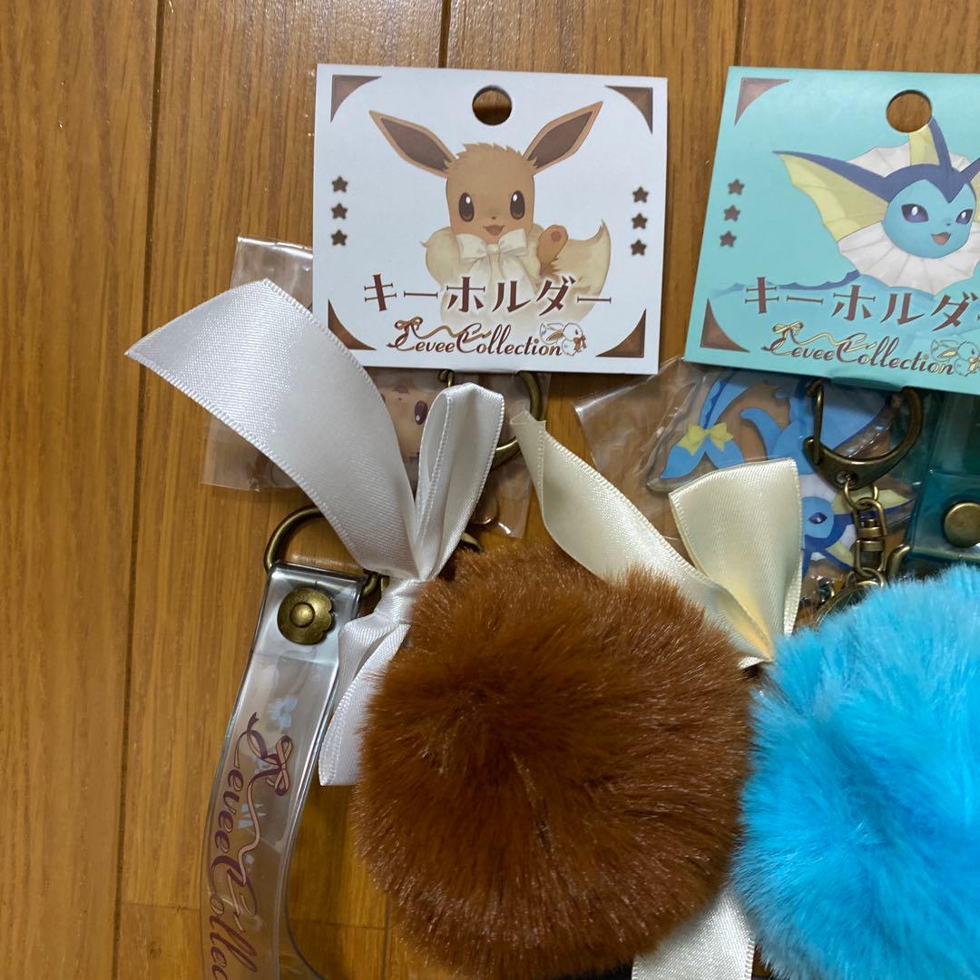 【D】キーホルダー Eevee Collection 全9種類コンプリートセット