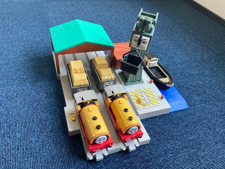 のぶさん専用　トーマス　プラレール　ビルとベンと港の仲間たちセット