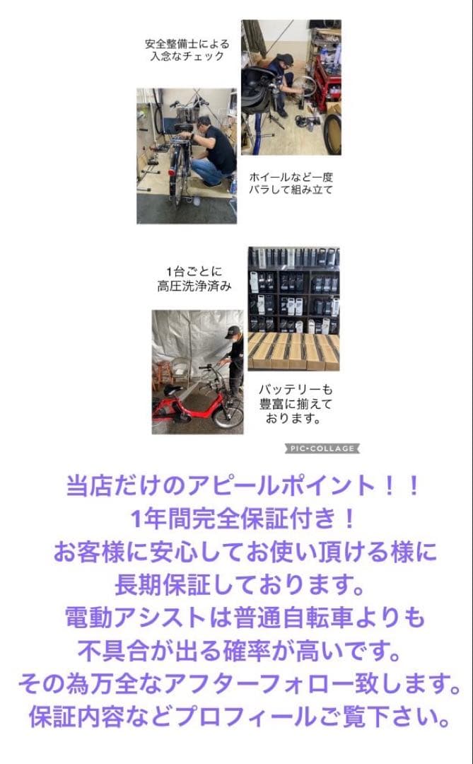 1年保証 新品部品多数　ヤマハ　パスバビー　20インチ　茶色　電動アシスト自転車