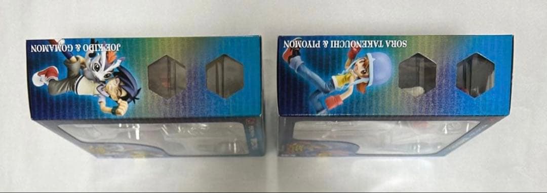 デジモンアドベンチャー フィギュア G.E.M. 丈＆ゴマモン 空＆ピヨモン