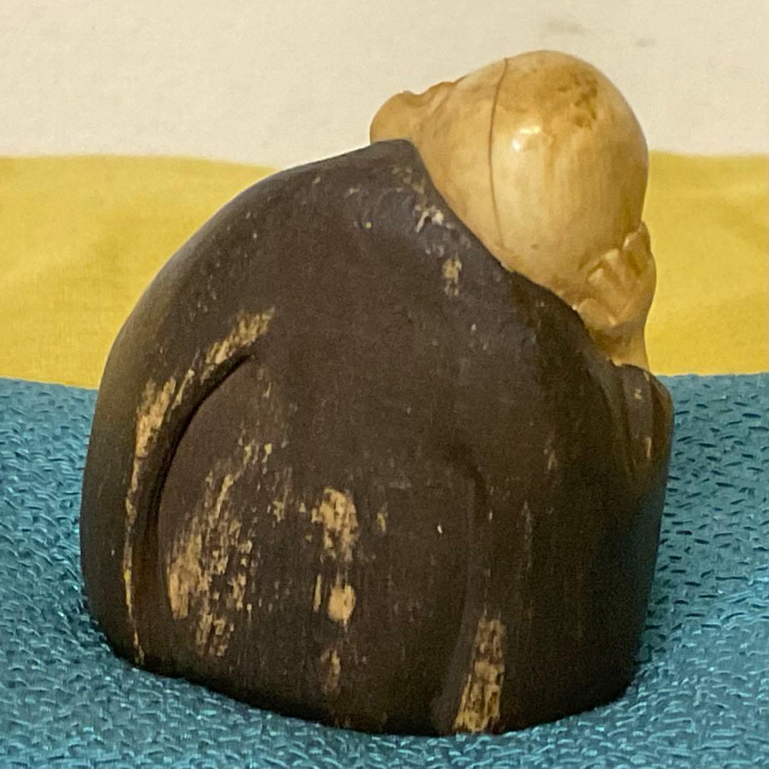 値下げ　骨董　布袋様　置物