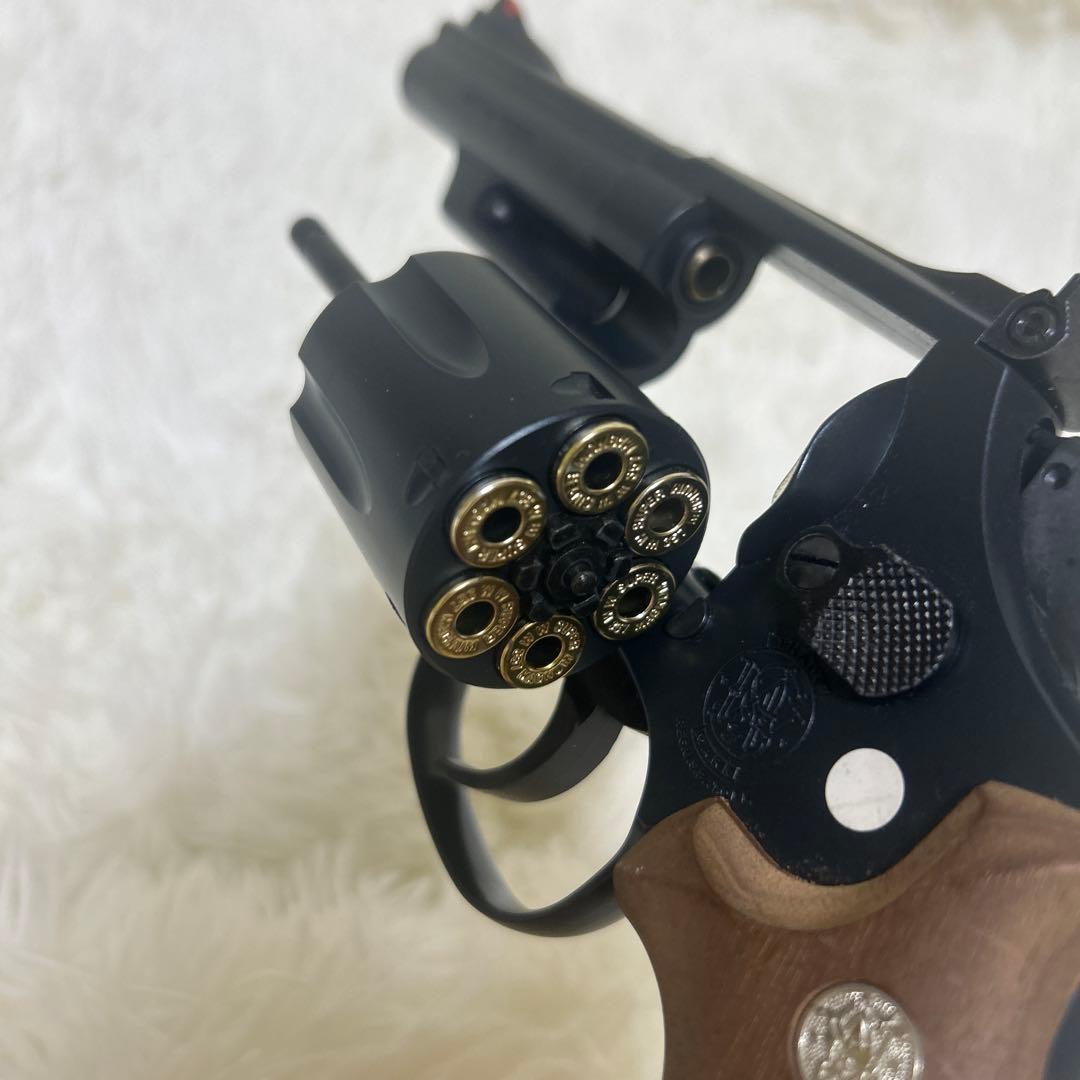 s.&w.357 MAGNUM ガスリボルバー　シリーズ ブラック