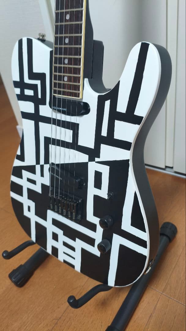 FERNANDES　TEJ-HOTEI　BLACK&WHITE　電子部品なし