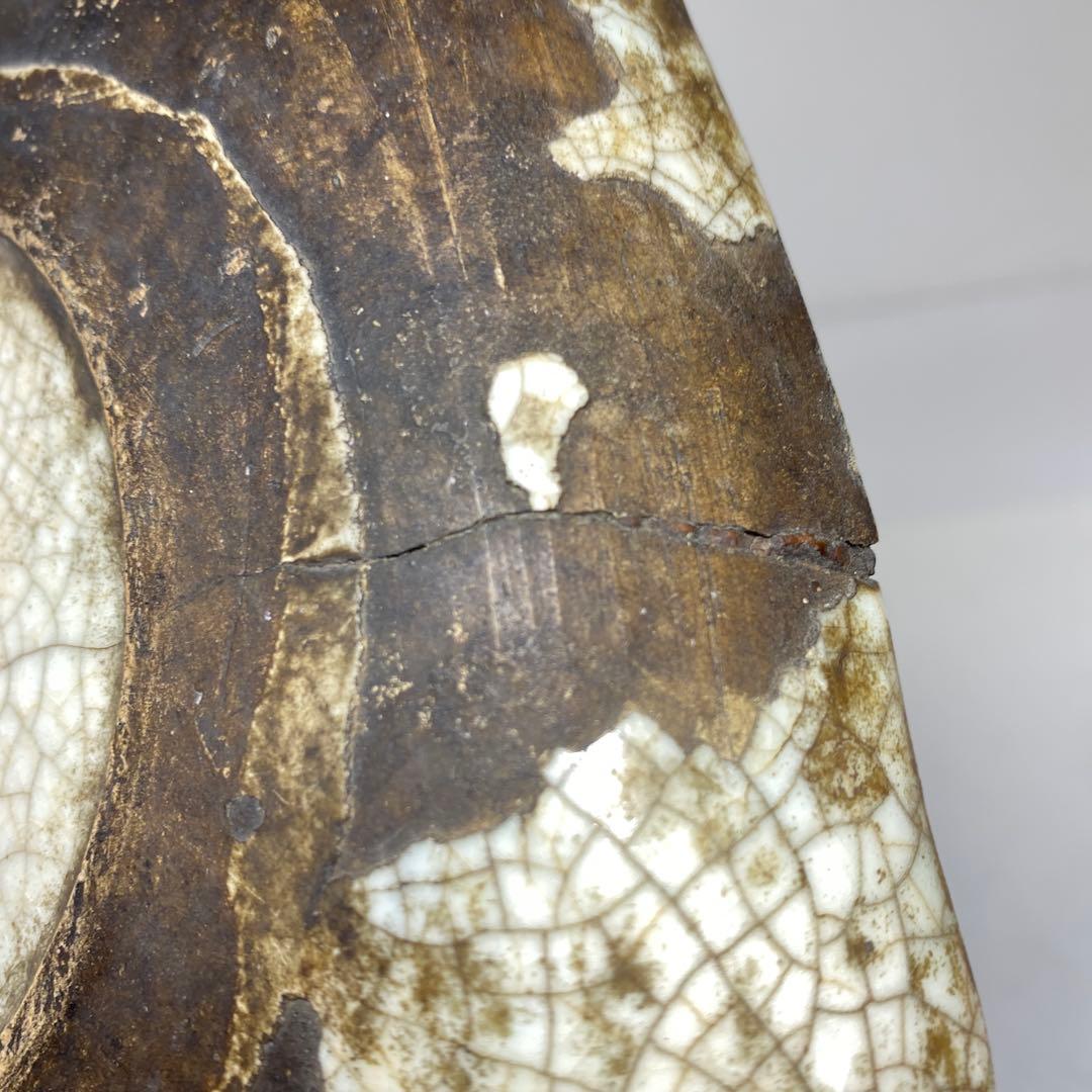 中国明時代　呉須古染付　四方鉢　東さ7-0330①