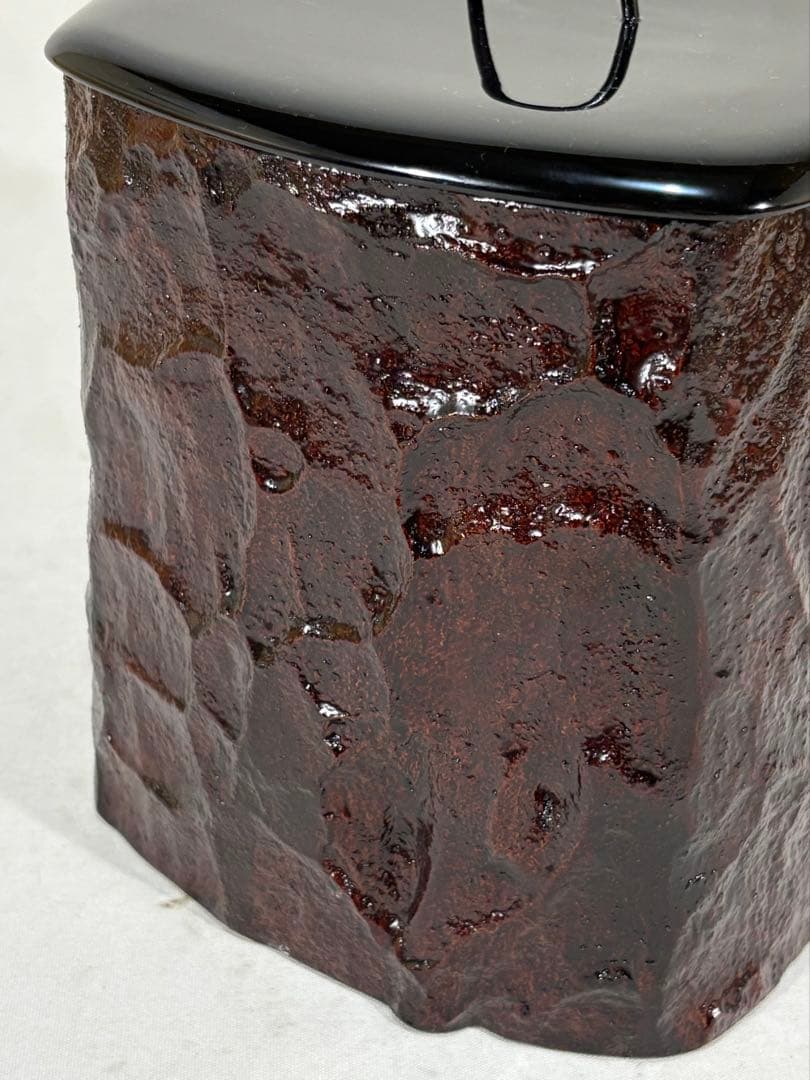 輪島塗　慶塚作　欅皮　水指　美品　共箱　茶道具　送料込