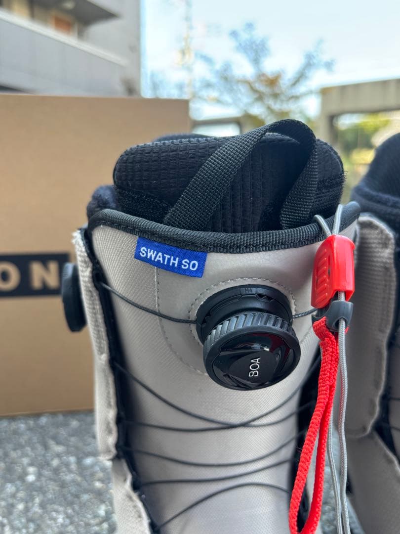 【1/5まで値下】SWATH SO スノーボーブーツ グレー サイズ26.5cm