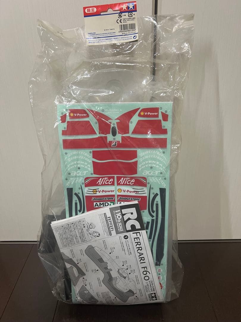 タミヤ　フェラーリF60軽量ボディパーツセット　限定　ライコネン　マッサ