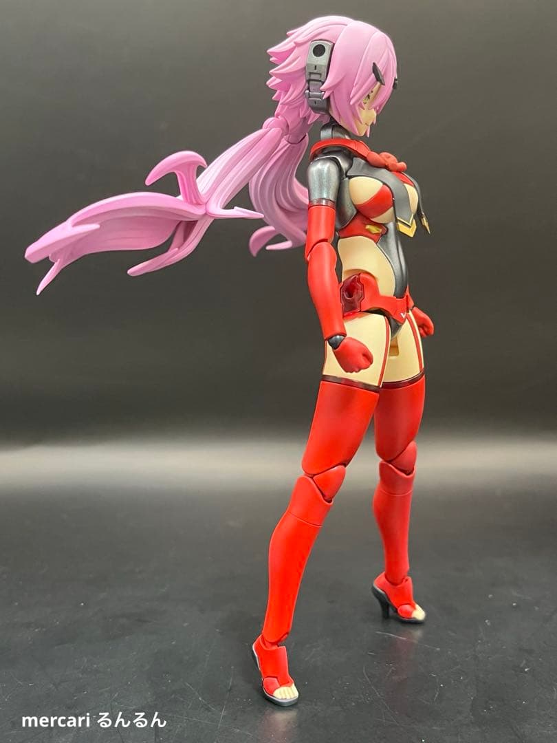 メガミデバイス　皇巫 スサノヲ レガリア 塗装完成品 紅蓮カラーver