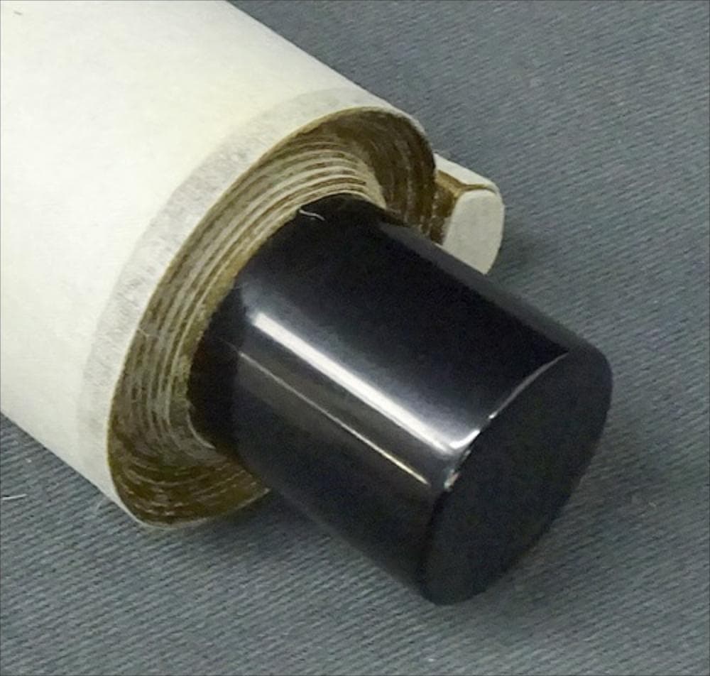 掛軸 稲澤江陽『寿無量 一行書』茶掛 紙本 肉筆 共箱付 掛け軸 w060311