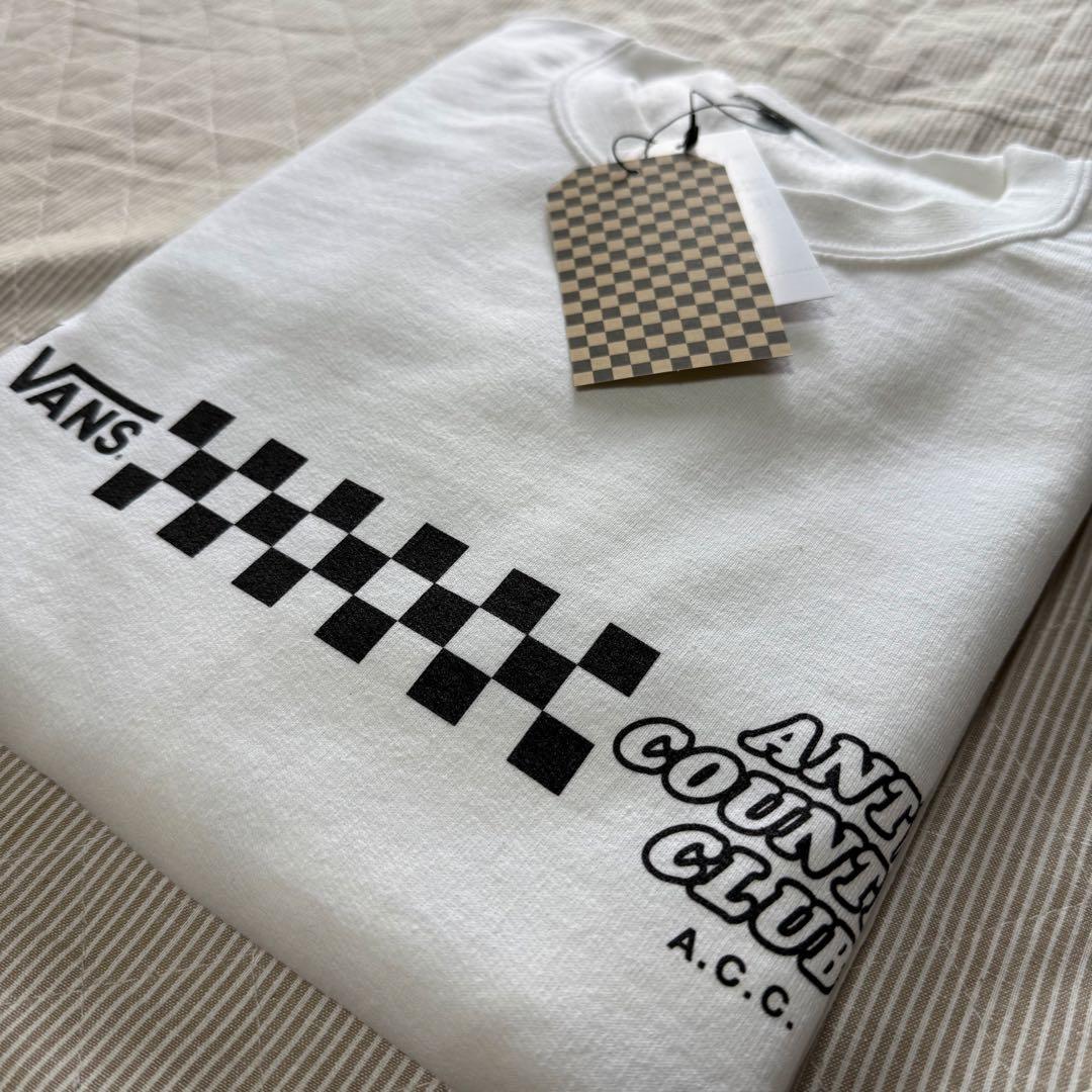 ANTi COUNTRY CLUB × VANS スウェット L 白 新品