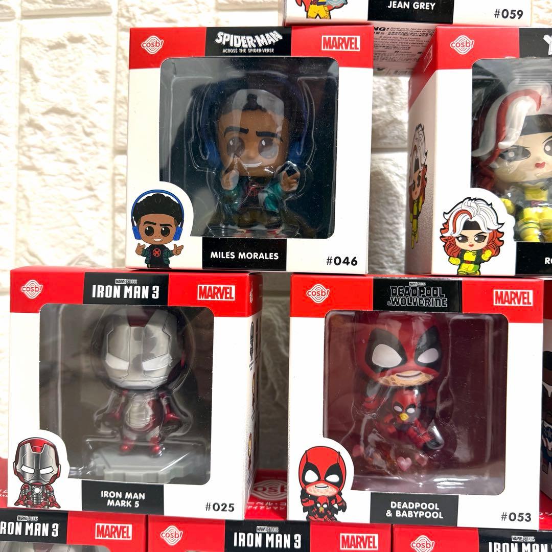 コスビ　マーベル・コレクション　デッドプール　アイアンマン　フィギュアまとめ売り