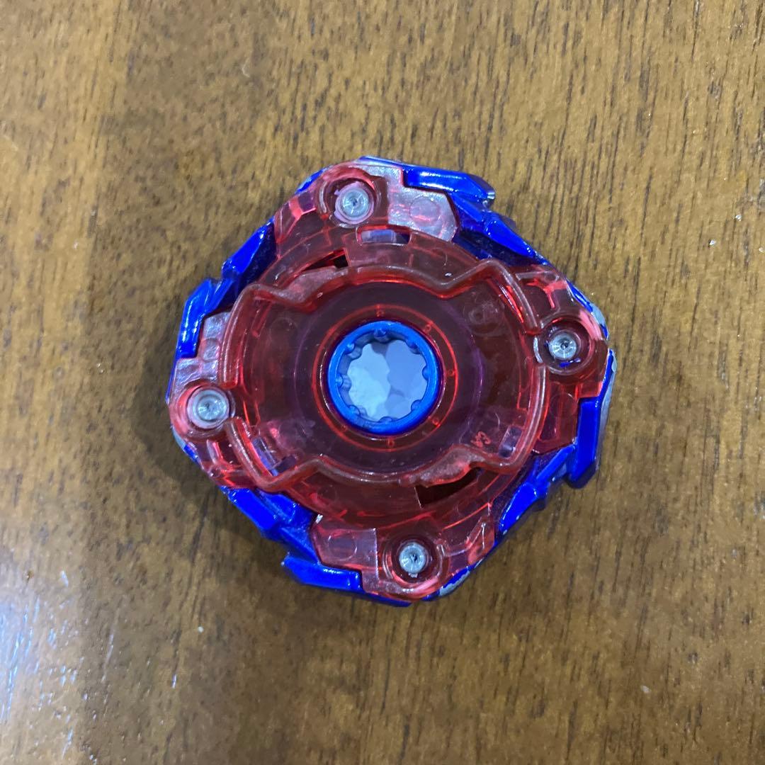 ベイブレードX　原色　コバルトドレイク　メタルコート；ブルー