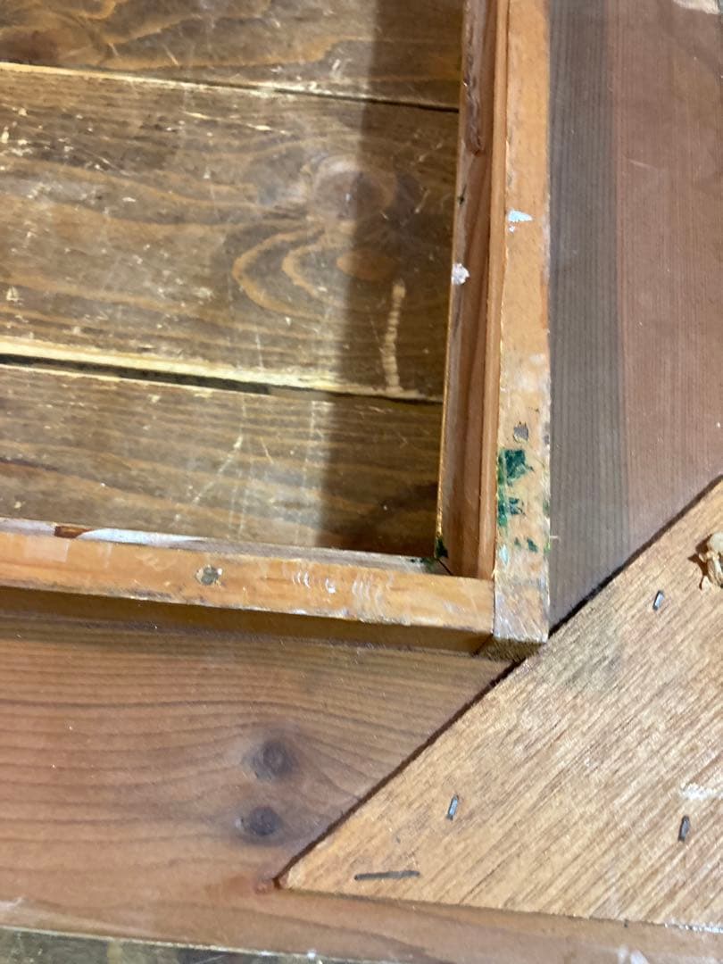 H アンティーク調　ヴィンテージ　額縁　油絵　ヨーロピアン風　壁掛けインテリア