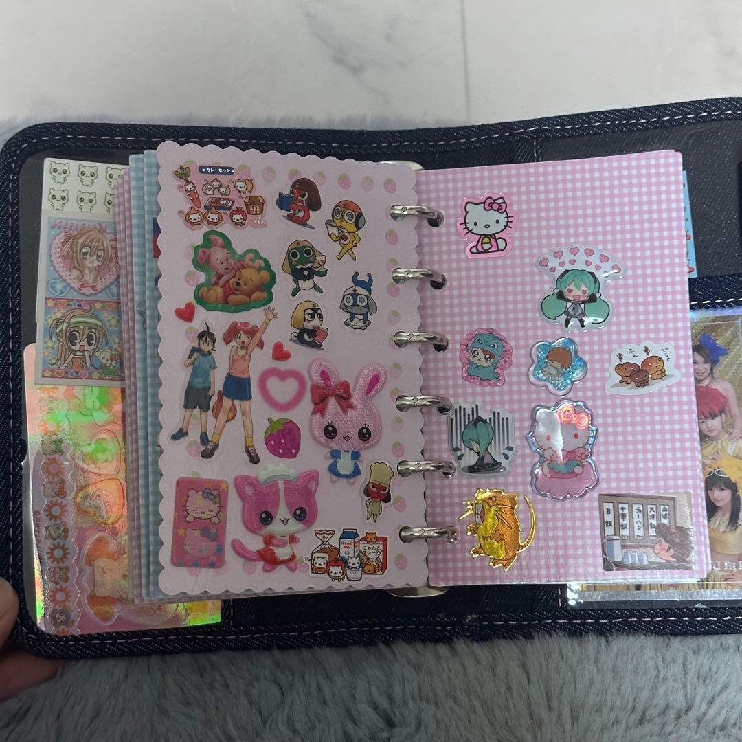 メリング　デニムバインダー Sweet Strawberry