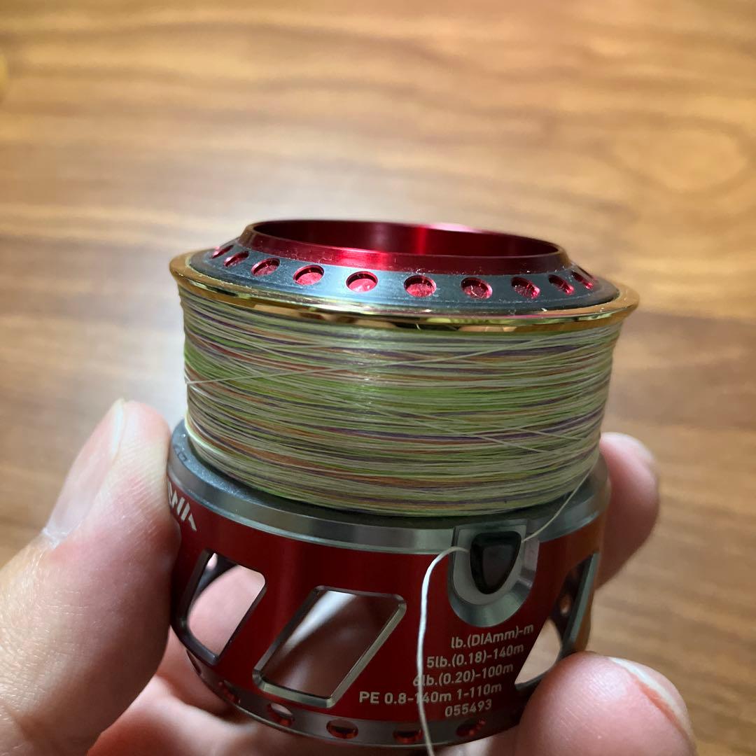 廃盤　美品　ダイワ　アイズファクトリー　RCS 2506 レッド　スプール