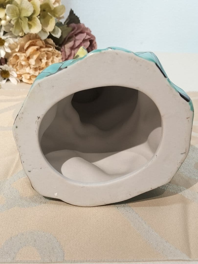 レア品　作家物　レトロ　焼き物Vintage　フィギュリン　ねこ　猫