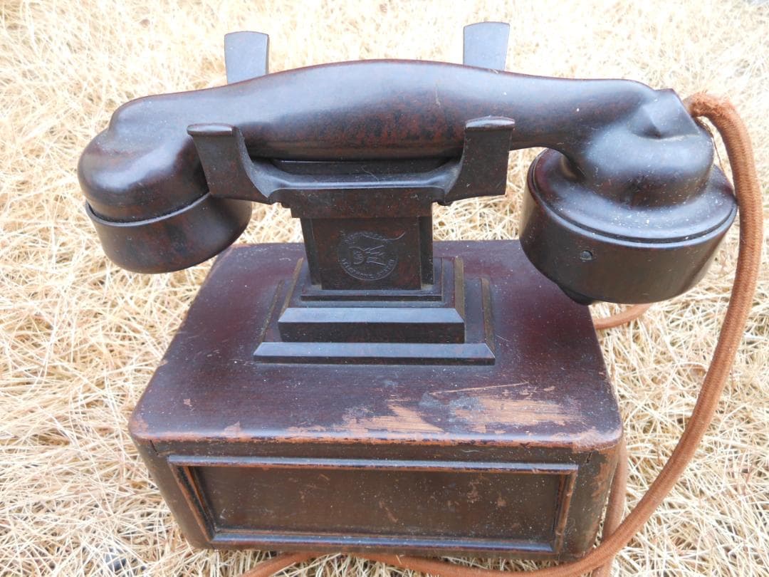 アンティーク　電話機　インターフォン　英国製　ディクトグラフ電話システム