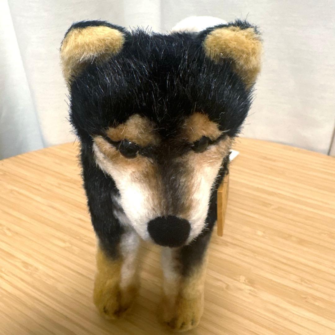 ケーセンぬいぐるみ Koesen 柴犬　しば犬　黒