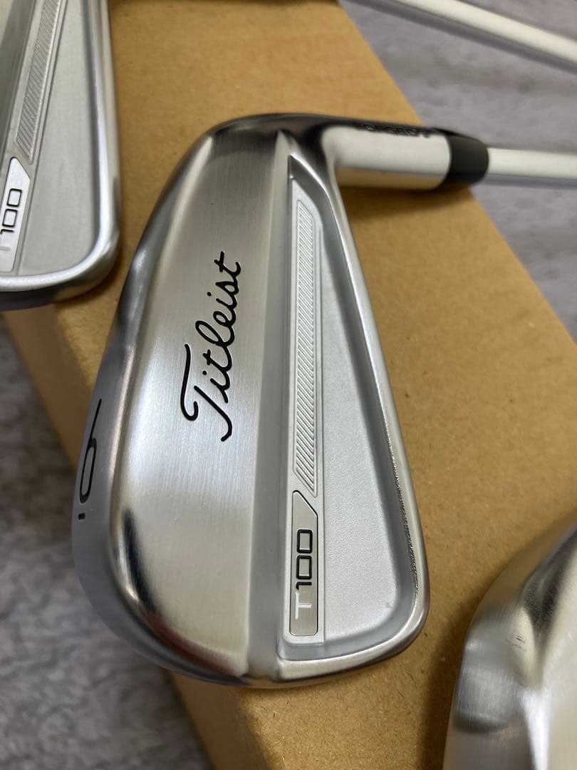 タイトリスト 2023 T100 アイアンモーダスTOUR120 6本　保証書有