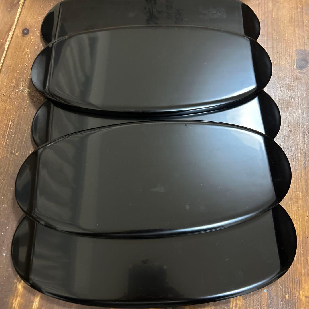 輪島塗　輪島漆器　大雅堂　摂田照彦　兼用皿　童蒔絵　５枚　高級漆器　未使用希少品