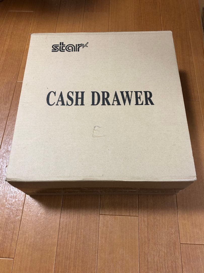 ホワイト金属製レジキャッシュボックス