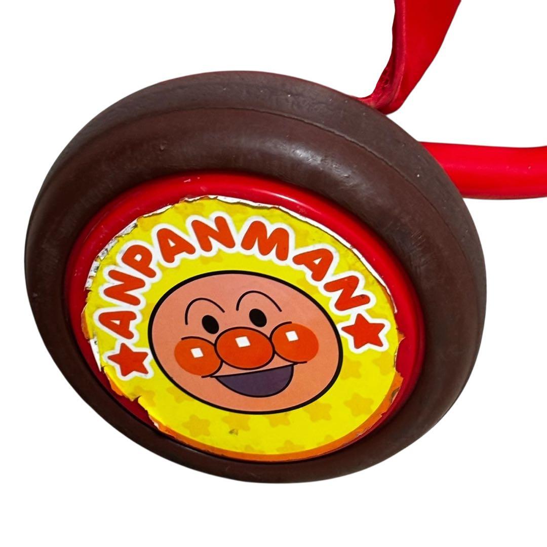 ブザー付き おでかけ三輪車 それいけ！アンパンマン デラックス 赤