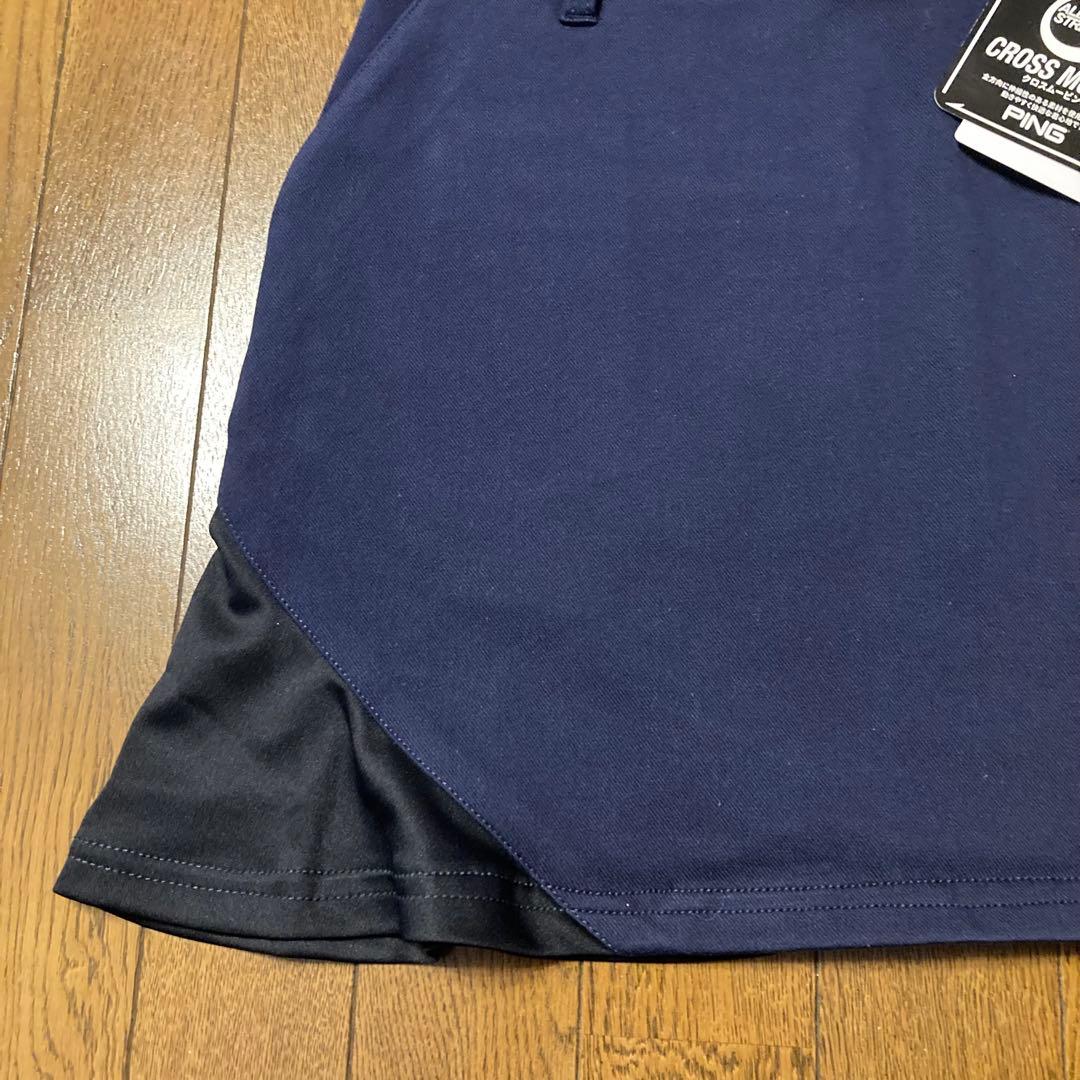 新品 PING ピン　セットアップ　ウール混セーター　スカート 上下セット M