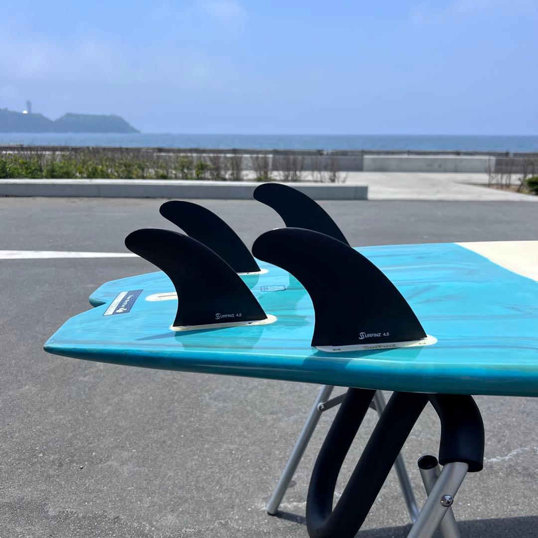 Three Weather FREELY ファンボード 5’10 5フィン 42