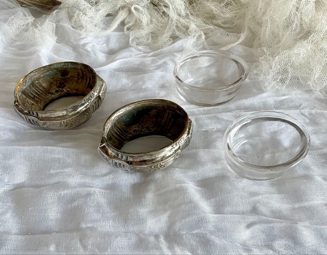 アンティーク ケース入りのサリエールset