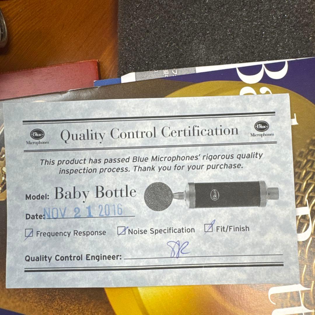 Blue Baby Bottle コンデンサーマイク
