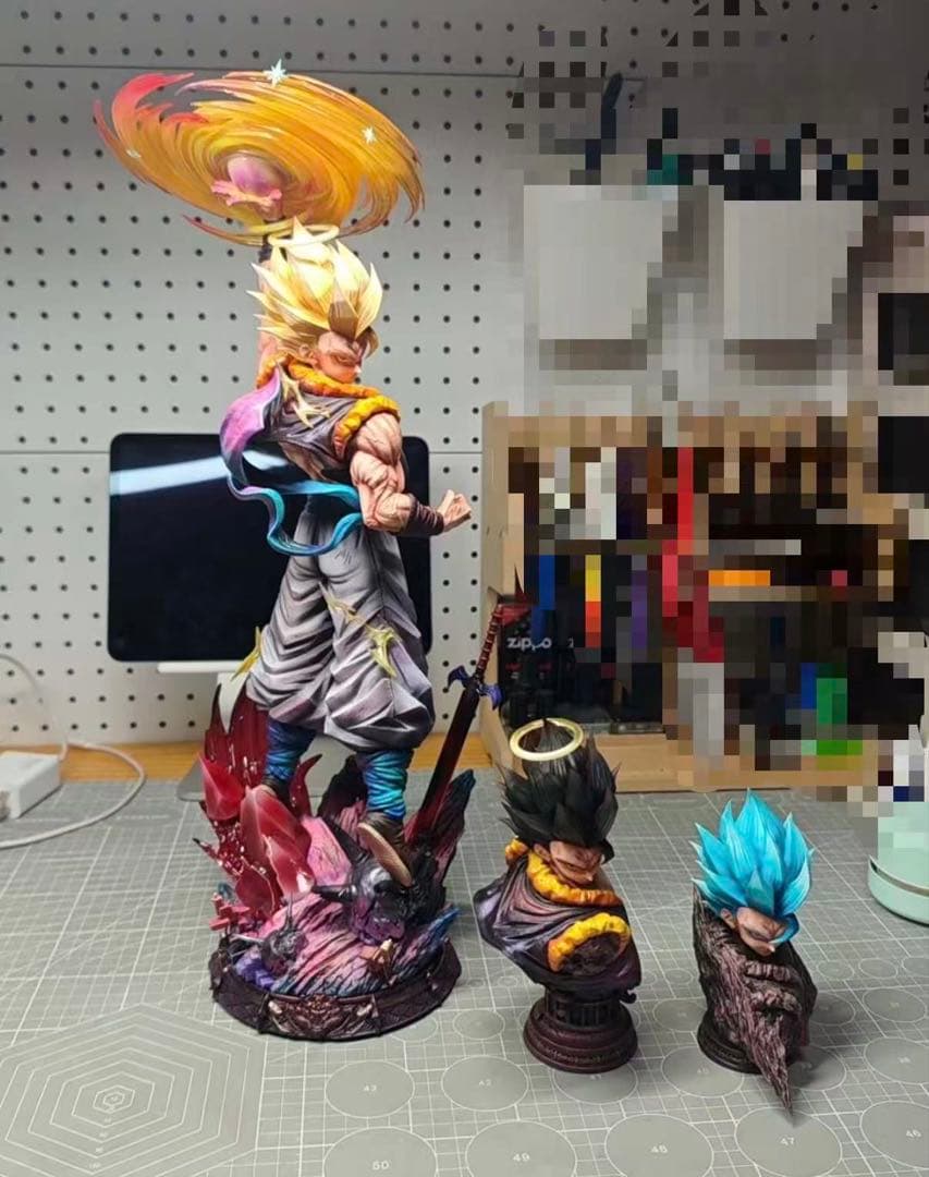 ドラゴンボール ゴジータ ガレキ ガレージキット スタチュー X③⑤