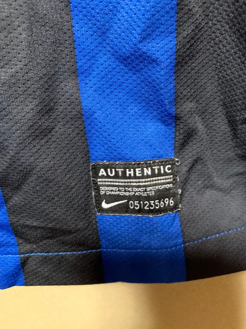 インテル ミラノ 2011-12 オーセンティック仕様 ユニフォーム Mサイズ