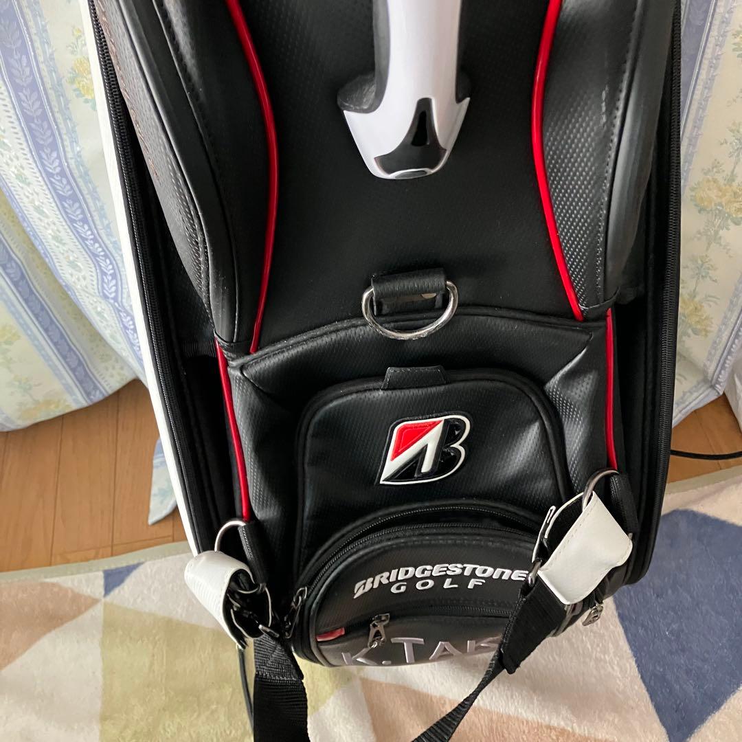 BRIDGESTONE ブリヂストンゴルフ 3点式キャディバック ネーム刺繍有