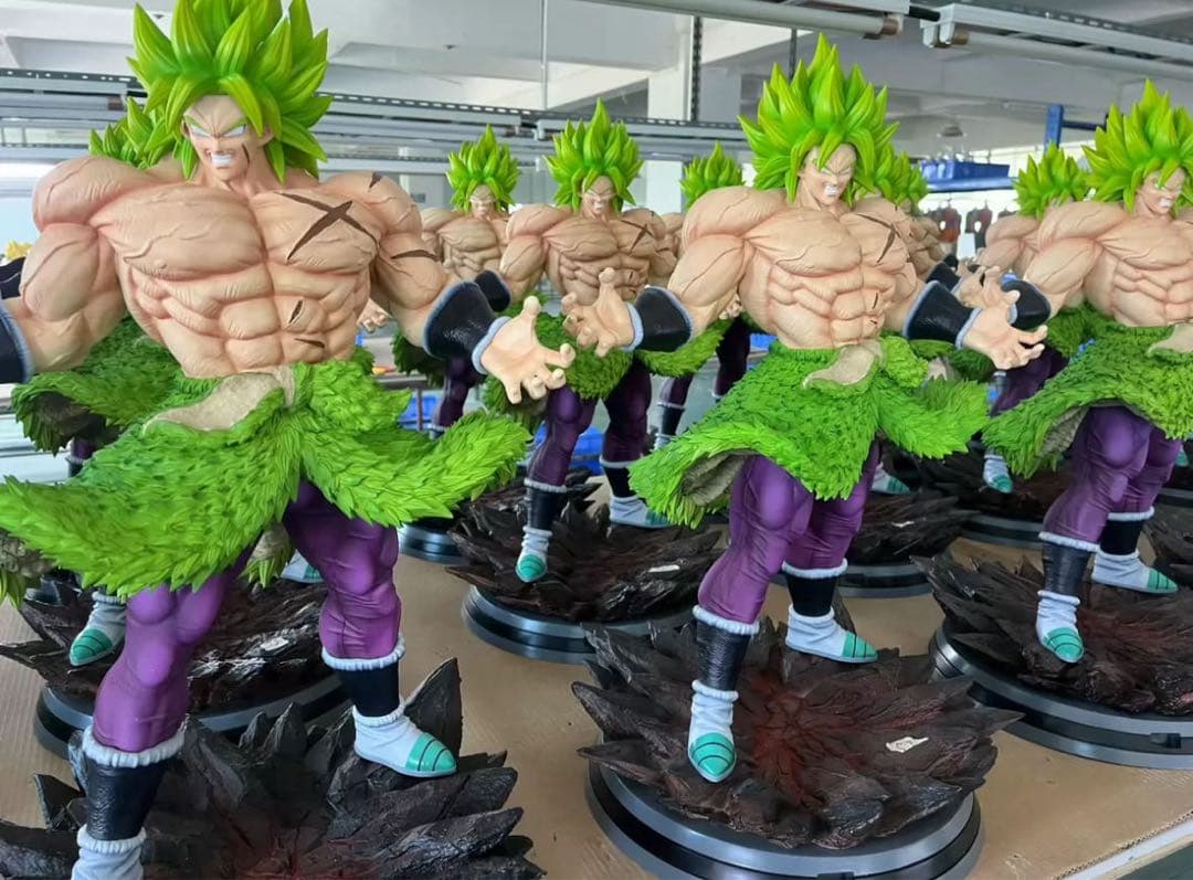 ドラゴンボール ブロリー ガレキ ガレージキット スタチュー X③⑤