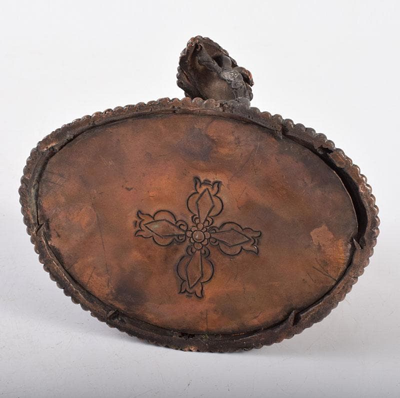 RITAO専用　仏教美術　古銅　チベット仏　仏像　置物　M　R4042