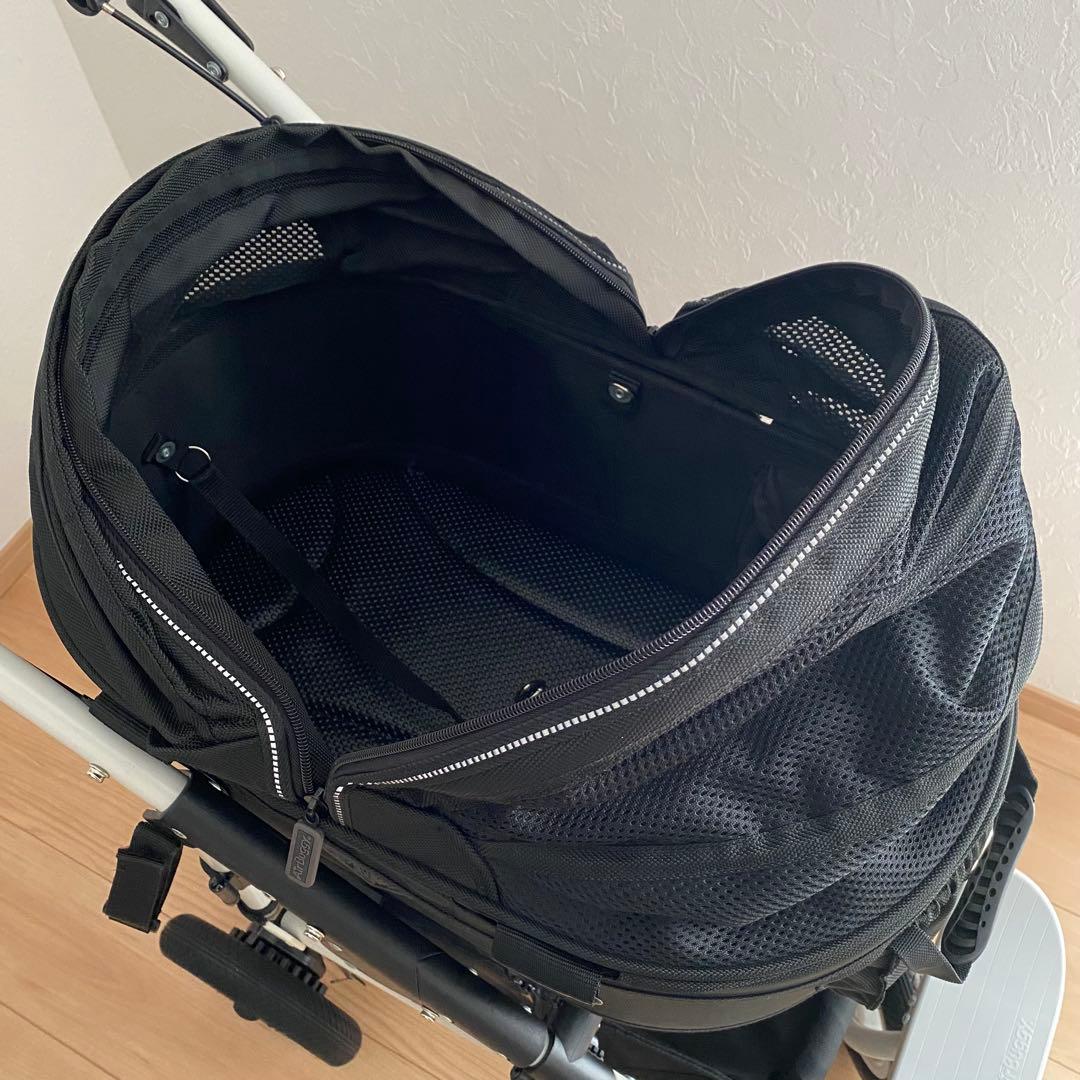 【美品】AIRBUGGY エアバギー ドーム コットのみ ブラック ペットカート