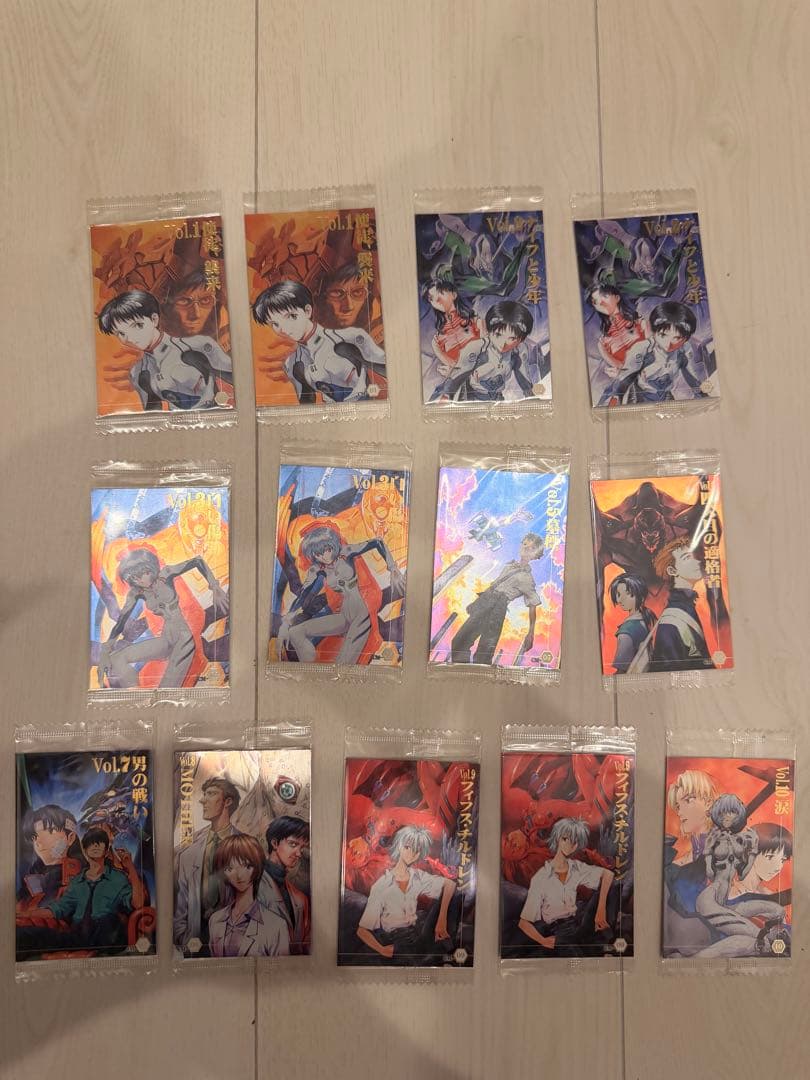 【期間限定値下げ】新世紀エヴァンゲリオン ウエハースカードまとめ売り