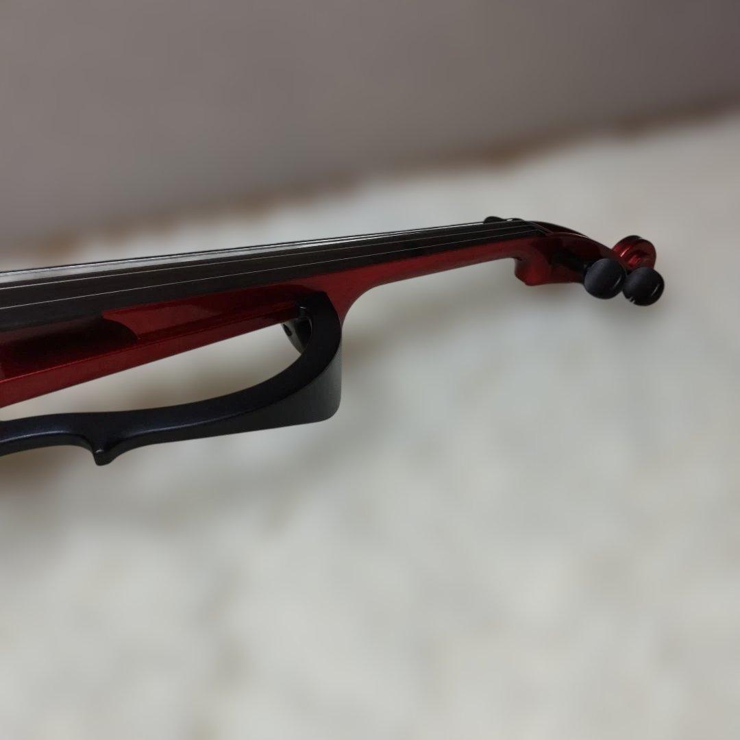 【極美品】YAMAHA SV-110 サイレントバイオリン 赤 付属品多数