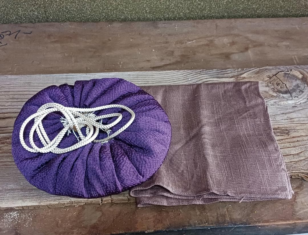 FROM JAPAN 　杉本貞光　紅志野　茶碗　二重箱・仕覆・共布付き