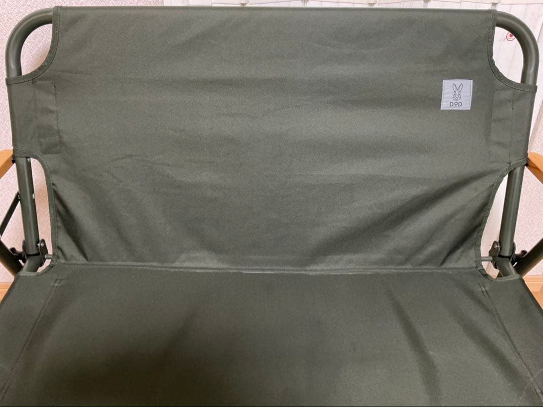 キャンプやベランダで大活躍！DOD グッドラックソファ CS2-500-KH