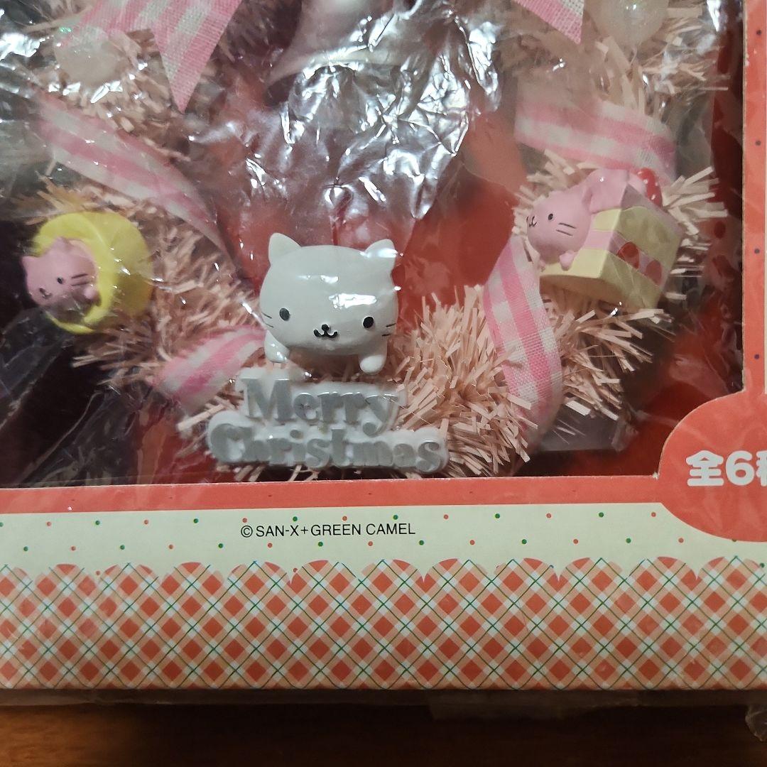 にゃんにゃんにゃんこ　にゃんこカフェ　クリスマスリース