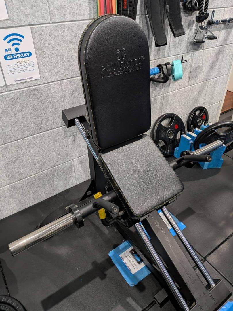 直接引取　Powertec パワーテック コンパクトレッグスレッド レッグプレス