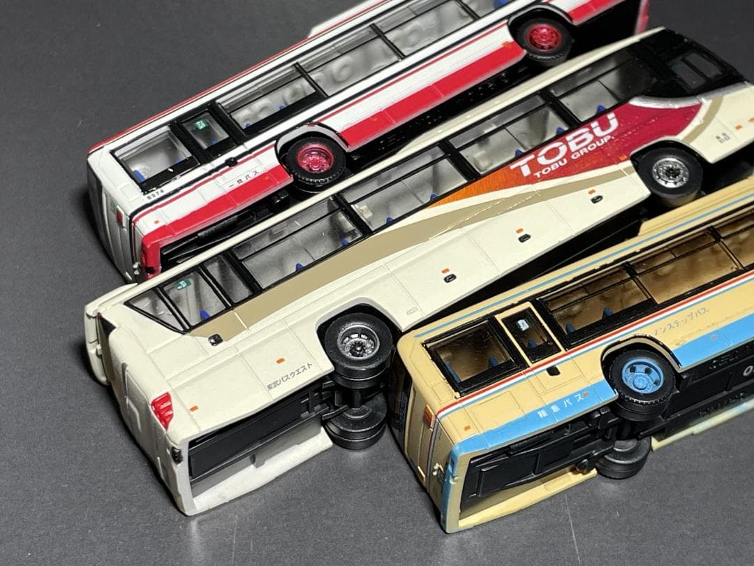 バスコレクション ジャンク品等まとめ 全国編 9台セット