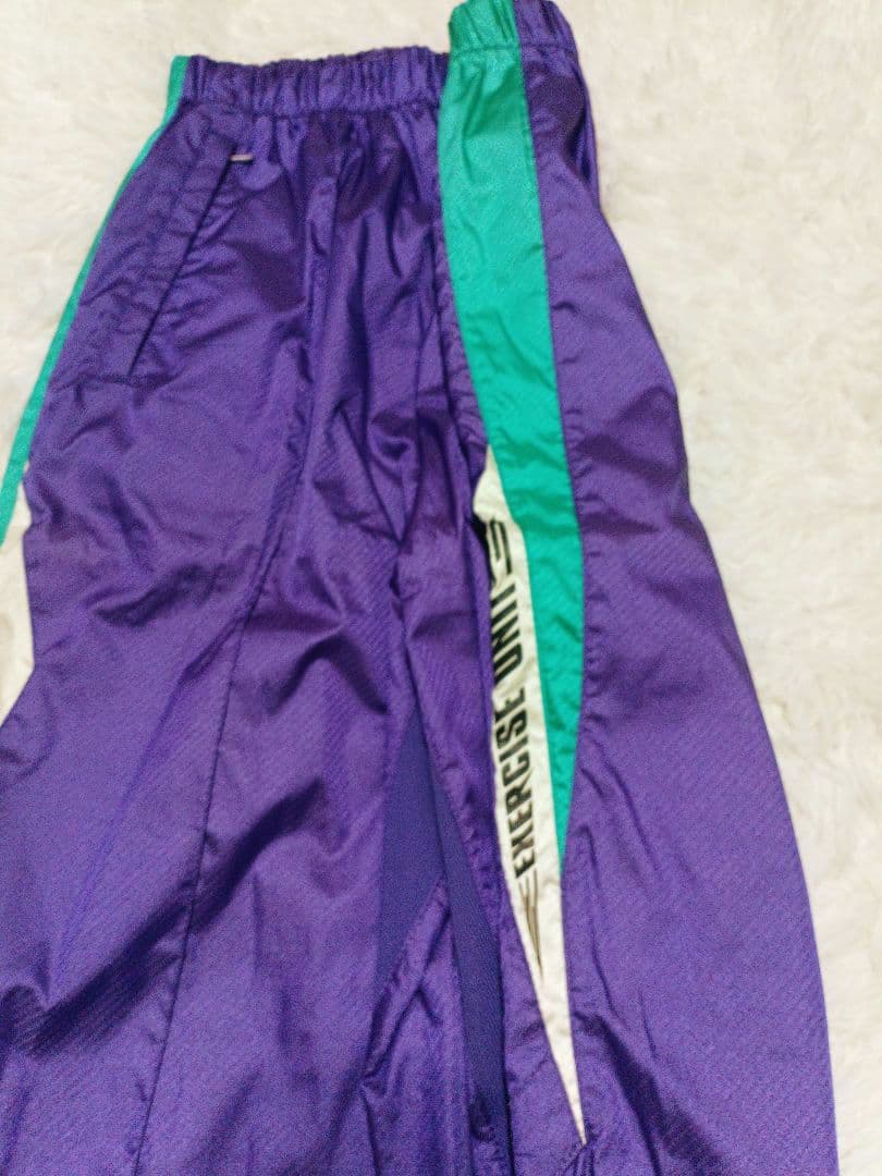 90s スーパースタージャージ セットアップ クリーム パープル O