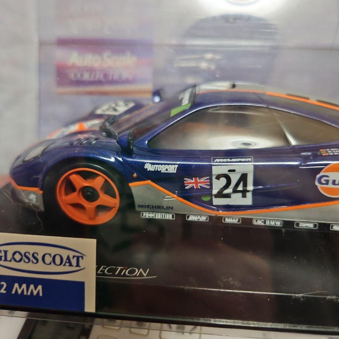 （新品 未開封）マクラーレンＦ１ ＧＴＲ ガルフレーシング ミニッツレーサー