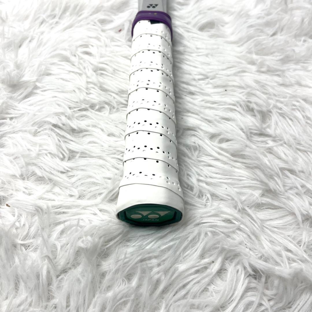 【良品】ヨネックス ナノフォース8v REV SL2 ソフトテニス 前衛用　白