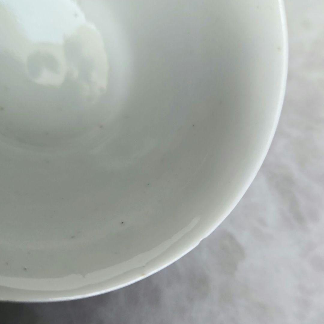 古伊万里　染付　向付　猪口　江戸時代　太鼓岩　金直し　金継ぎ　骨董　アンティーク