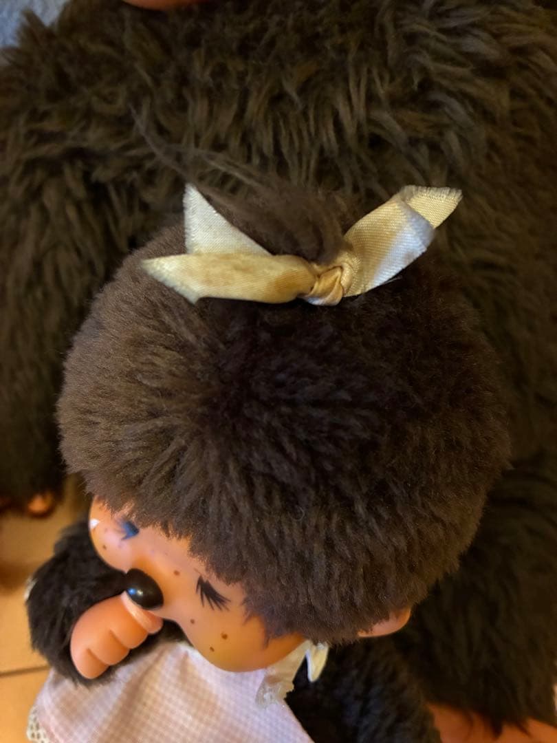 【最終】モンチッチ　大きいサイズ　青い目 昭和レトロ　1974 セキグチ　希少品